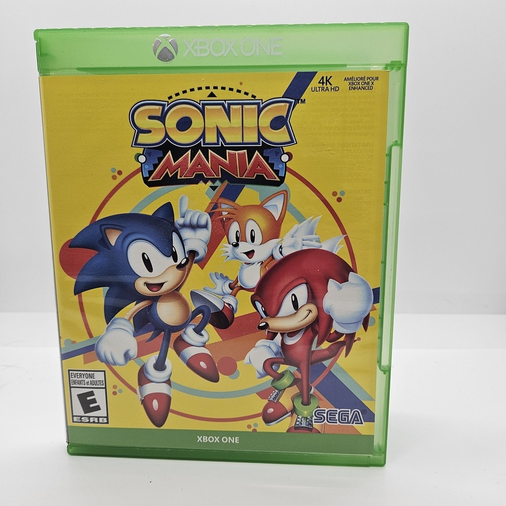 Sonic Mania Xbox One – Complete w/ Case & Disc, SEGA‎ Classic